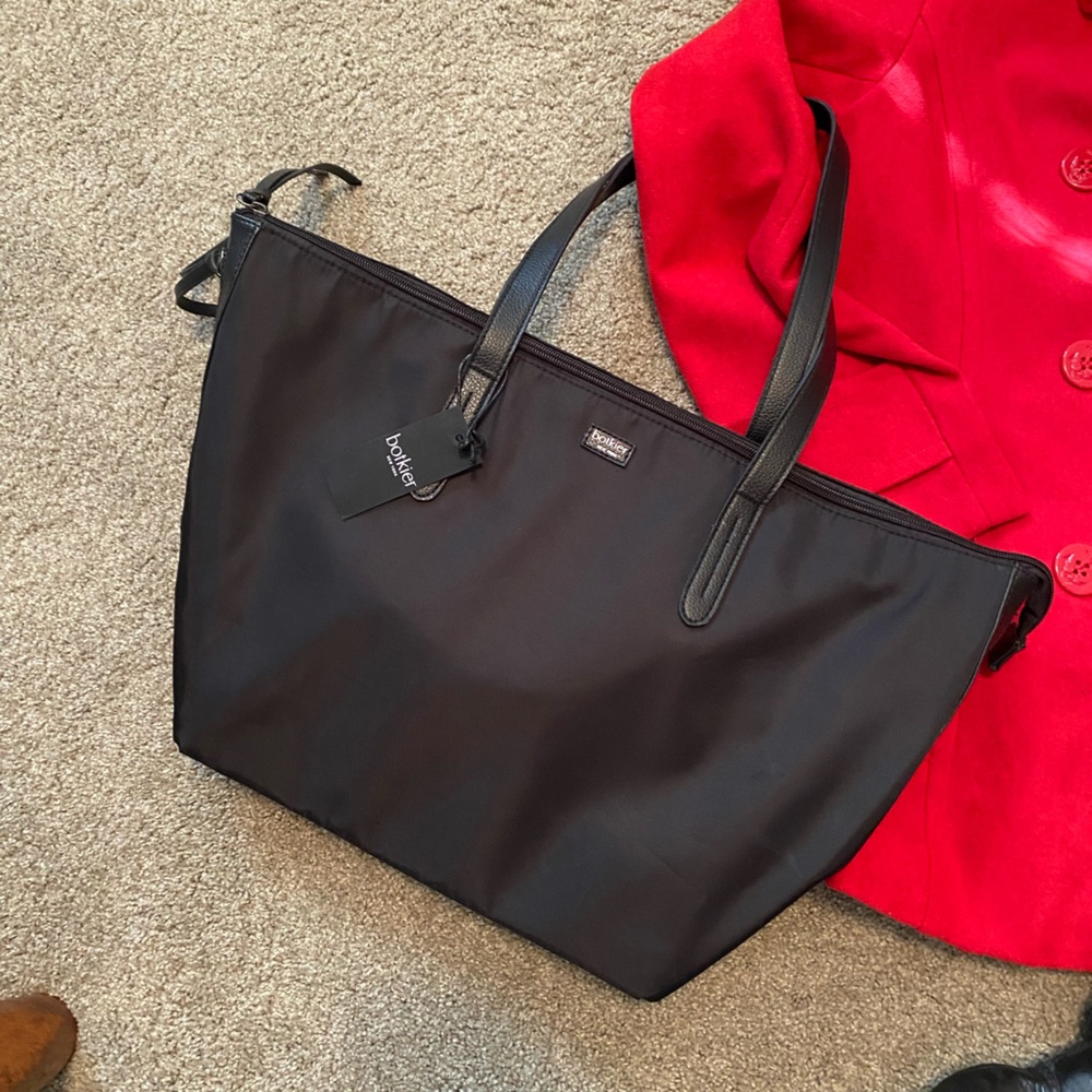 🎁NWT Botkier Black Nylon Tote Bag